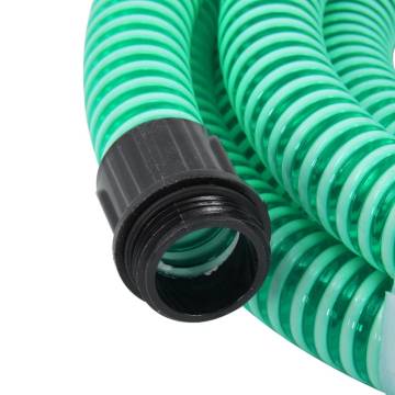 Suction Hose with Brass Connectors - 7m PVC | Hipomarket