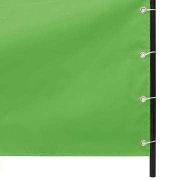 Light Green Balcony Screen 160x240 cm - Water-Resistant Privacy