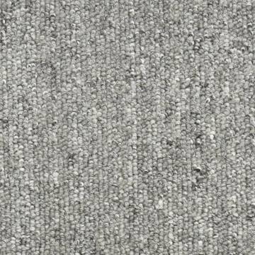 Light Grey Carpet Stair Treads - 15 pcs | Hipomarket