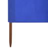 9-Panel Wind Screen Fabric 1200x120 cm - Azure Blue