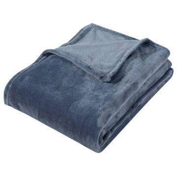 Ultimate Grey Blanket 130x170 cm - Soft Polyester Comfort