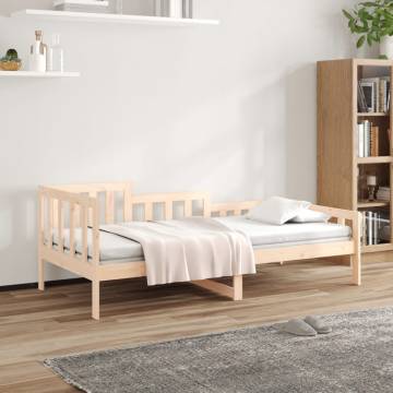 Day Bed 90x200 cm Solid Wood Pine - Versatile & Stylish