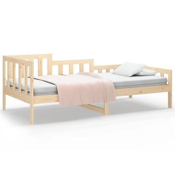 Day Bed 90x200 cm Solid Wood Pine - Versatile & Stylish