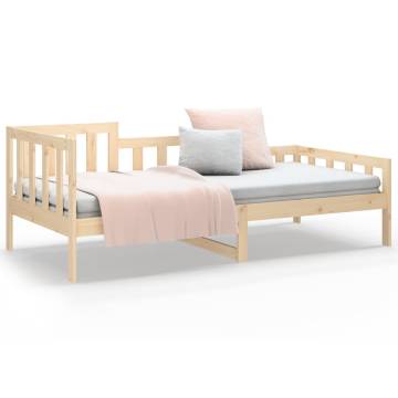 Day Bed 90x200 cm Solid Wood Pine - Versatile & Stylish