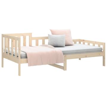 Day Bed 90x200 cm Solid Wood Pine - Versatile & Stylish