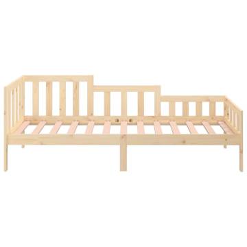 Day Bed 90x200 cm Solid Wood Pine - Versatile & Stylish