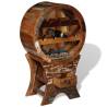 Vintage Wine Rack for 10 Bottles | Solid Reclaimed Wood