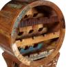 Vintage Wine Rack for 10 Bottles | Solid Reclaimed Wood