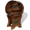 Vintage Wine Rack for 10 Bottles | Solid Reclaimed Wood