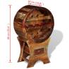 Vintage Wine Rack for 10 Bottles | Solid Reclaimed Wood