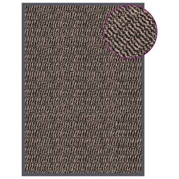 Doormat Tufted 40x60 cm Dark Brown - Durable & Stylish