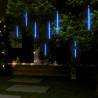 Meteor Lights 8 pcs 30 cm Blue 192 LEDs Indoor Outdoor Colour blue Size 30 cm Quantity in Package 8 Bulb Quantity 1 