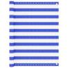 Balcony Screen Blue and White 120x300 cm HDPE Colour blue and white Size 120 x 300 cm Quantity in Package 1 