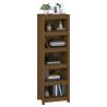 Book Cabinet Honey Brown - Solid Pine Wood 50x35x154 cm