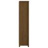 Book Cabinet Honey Brown - Solid Pine Wood 50x35x154 cm