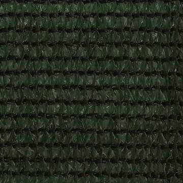 Balcony Screen Dark Green 75x400 cm - HDPE Privacy Shade