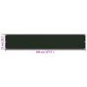 Balcony Screen Dark Green 75x400 cm - HDPE Privacy Shade