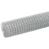 Galvanised Steel Chicken Wire Fence 25x0.5m | HipoMarket