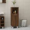 Bathroom Cabinet Brown Oak 30x30x95 cm Engineered Wood Colour brown oak Number of 1 Number of Pieces 