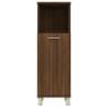 Stylish Brown Oak Bathroom Cabinet - 30x30x95 cm | Hipomarket