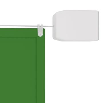 Vertical Awning Light Green 140x600 cm - Durable Oxford Fabric