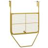 Stylish Gold Balcony Table 60x40 cm | Space-saving Design