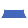 Blue Sunshade Sail 2x4.5 m - UV Protection & Water Permeable