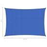 Blue Sunshade Sail 2x4.5 m - UV Protection & Water Permeable