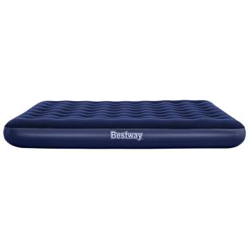 Bestway Inflatable Flocked Airbed 203x183x22 cm - Comfort for Camping