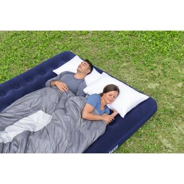 Bestway Inflatable Flocked Airbed 203x183x22 cm - Comfort for Camping