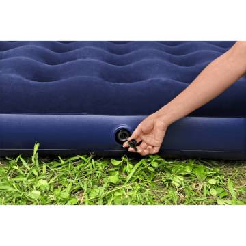 Bestway Inflatable Flocked Airbed 203x183x22 cm - Comfort for Camping