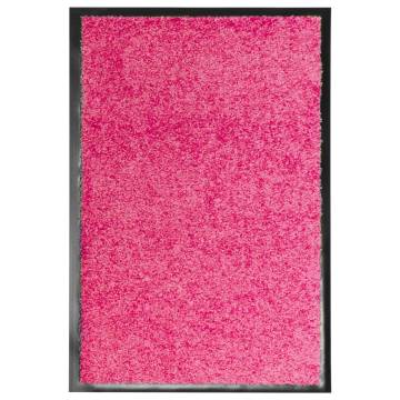 Washable Pink Doormat 40x60 cm | Indoor & Outdoor Mat