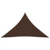 Sunshade Sail Oxford Fabric Triangular 3.5x3.5x4.9 m Brown Colour brown Size 3.5 x 3.5 x 4.9 m Quantity in Package 1 