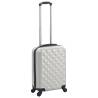 Hardcase Trolley Bright Silver ABS - Durable & Stylish Suitcase