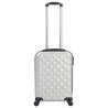 Hardcase Trolley Bright Silver ABS - Durable & Stylish Suitcase