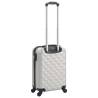 Hardcase Trolley Bright Silver ABS - Durable & Stylish Suitcase