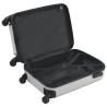 Hardcase Trolley Bright Silver ABS - Durable & Stylish Suitcase