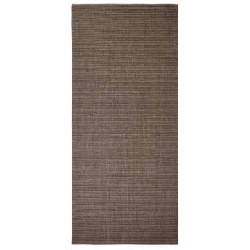 Sisal Rug for Scratching Post - Brown 66x150 cm | Hipomarket