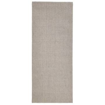 Sisal Rug for Scratching Post - Durable Cat Mat 80x200 cm