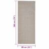 Sisal Rug for Scratching Post - Durable Cat Mat 80x200 cm