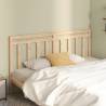 Bed Headboard 206x4x100 cm Solid Wood Pine Colour natural Size 206 x 100 cm Quantity in Package 1 