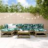 7 Piece Garden Lounge Set Impregnated Wood Pine Colour natural impregnated Number of 7 