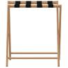 Luggage Rack 68.5x38x58 cm Bamboo - Space Saver & Sturdy Stand