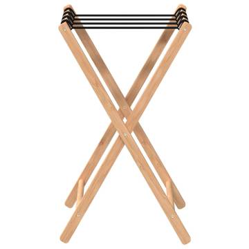 Luggage Rack 68.5x38x58 cm Bamboo - Space Saver & Sturdy Stand