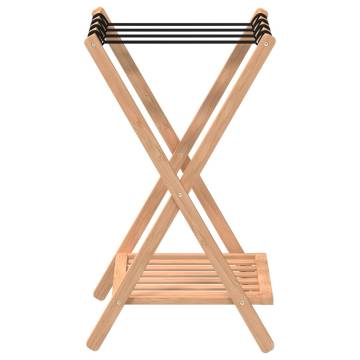 Bamboo Luggage Rack - Stylish & Durable 68x38x58 cm