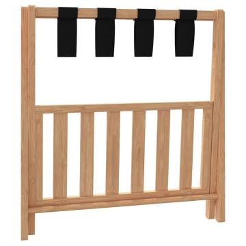 Bamboo Luggage Rack - Stylish & Durable 68x38x58 cm