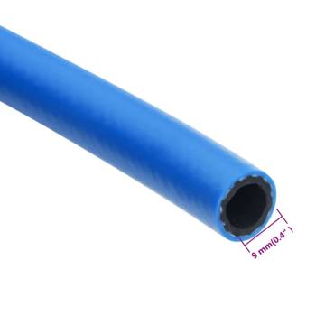 Durable Blue Air Hose 0.6" 5m PVC for Compressors