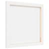 12pcs Stretched Canvases - White Fabric & Solid Wood Pine