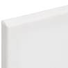 12pcs Stretched Canvases - White Fabric & Solid Wood Pine