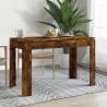 Dining Table Smoked Oak 120x60x76 cm Engineered Wood Colour smoked oak Quantity in Package 1 